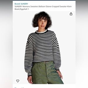 Sundry sweater NWOT!!